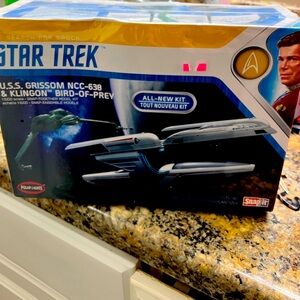 Star Trek USS Grissom and Bird of Prey Model